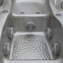 Hydrosan Garten-Whirlpool-Badewanne Spa566 Vollständige Cappuccino-Kaffeeabdeckung 200x200 cm – Vorschau 25