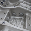 Hydrosan Garten-Whirlpool-Badewanne Spa566 Vollständige Cappuccino-Kaffeeabdeckung 200x200 cm