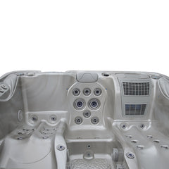 Hydrosan Garten-Whirlpool-Badewanne Spa566 Vollständige Cappuccino-Kaffeeabdeckung 200x200 cm – Vorschau 27