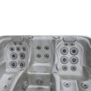 Hydrosan Garten-Whirlpool-Badewanne Spa566 Vollständige Cappuccino-Kaffeeabdeckung 200x200 cm