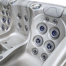 Hydrosan Garten-Whirlpool-Badewanne Spa566 Vollständige Cappuccino-Kaffeeabdeckung 200x200 cm
