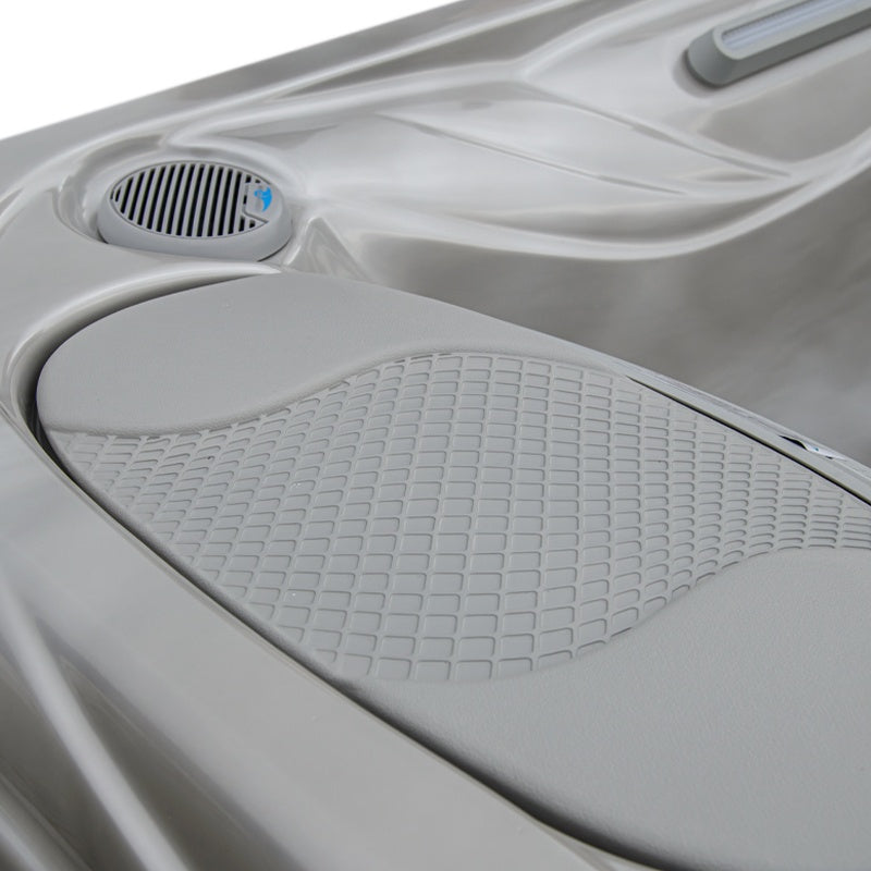 Hydrosan Garten-Whirlpool-Badewanne Spa566 Vollständige Cappuccino-Kaffeeabdeckung 200x200 cm