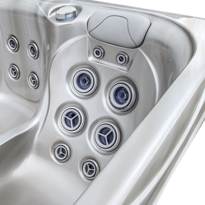 Hydrosan Garten-Whirlpool-Badewanne Spa566 Vollständige Cappuccino-Kaffeeabdeckung 200x200 cm