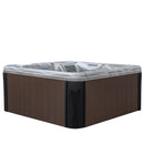 Hydrosan Garten-Whirlpool-Badewanne Spa566 Vollständige Cappuccino-Kaffeeabdeckung 200x200 cm