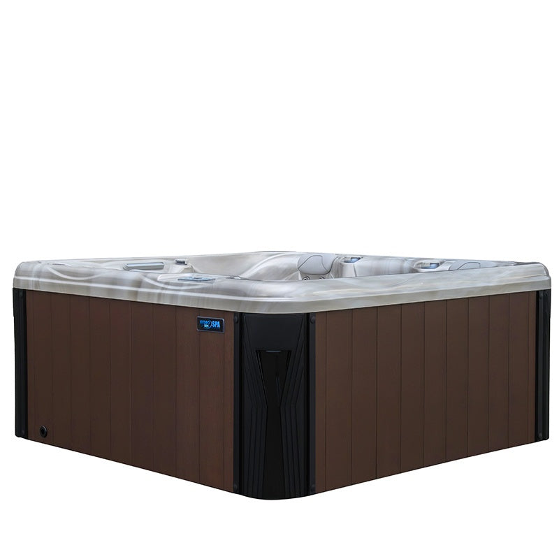 Hydrosan Garten-Whirlpool-Badewanne Spa566 Vollständige Cappuccino-Kaffeeabdeckung 200x200 cm
