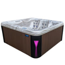 Hydrosan Garten-Whirlpool-Badewanne Spa566 Vollständige Cappuccino-Kaffeeabdeckung 200x200 cm