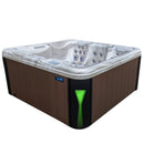 Hydrosan Garten-Whirlpool-Badewanne Spa566 Vollständige Cappuccino-Kaffeeabdeckung 200x200 cm