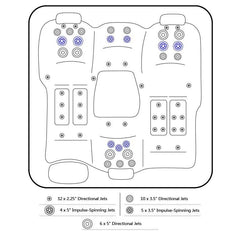 Hydrosan Garten-Whirlpool-Badewanne Spa566 Vollständige Cappuccino-Kaffeeabdeckung 200x200 cm – Vorschau 28