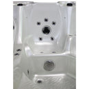 Hydrosan Garten-Whirlpool-Badewanne SPA702 Weiß Perlgrau Gehäuse 230x230 cm
