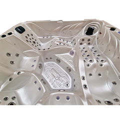 Hydrosan Garten-Whirlpool-Badewanne SPA702 Weiß Perlgrau Gehäuse 230x230 cm – Vorschau 21