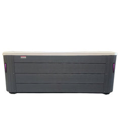 Hydrosan Garten-Whirlpool-Badewanne SPA702 Weiß Perlgrau Gehäuse 230x230 cm – Vorschau 5