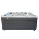 Hydrosan Garten-Whirlpool-Badewanne SPA702 Cappuccino-Grau Gehäuse 230x230 cm