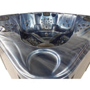 Hydrosan Garten-Whirlpool-Badewanne Spa702 Blaue Ozeanwelle Anthrazit Gehäuse 230x230 cm