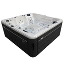 Hydrosan Garten-Whirlpool-Badewanne SPA702 Weißperle Anthrazit Gehäuse 230x230 cm