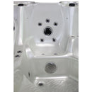 Hydrosan Garten-Whirlpool-Badewanne Spa702 Weißperle Kaffeegehäuse 230x230 cm