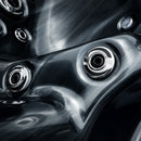 Hydrosan Garten-Whirlpool-Badewanne SPA702 Black Wave Anthrazit Gehäuse 230x230 cm