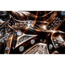 Hydrosan Garten-Whirlpool-Badewanne SPA702 MAGMA GOLD Dunkelgraues Holzgehäuse 230x230 cm