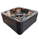 Hydrosan Garten-Whirlpool-Badewanne SPA702 Magma Gold Anthrazit Gehäuse 230x230 cm