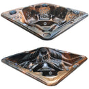 Hydrosan Garten-Whirlpool-Badewanne SPA702 MAGMA GOLD Dunkelgraues Holzgehäuse 230x230 cm