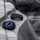 Hydrosan Garten-Whirlpool-Badewanne SPA702 ODYSSEY, Gehäuse in Anthrazit, 230 x 230 cm
