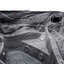 Hydrosan Garten-Whirlpool-Badewanne SPA702 ODYSSEY, Gehäuse in Anthrazit, 230 x 230 cm