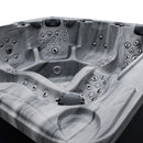 Hydrosan Garten-Whirlpool-Badewanne SPA702 ODYSSEY, Gehäuse in Anthrazit, 230 x 230 cm