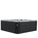 Hydrosan Garten-Whirlpool-Badewanne SPA702 ODYSSEY, Gehäuse in Anthrazit, 230 x 230 cm