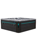 Hydrosan Garten-Whirlpool-Badewanne SPA702 ODYSSEY, Gehäuse in Anthrazit, 230 x 230 cm