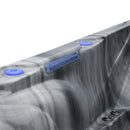 Hydrosan Garten-Whirlpool-Badewanne Spa702 Odyssey Grau Gehäuse 230x230 cm