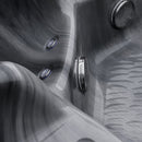 Hydrosan Garten-Whirlpool-Badewanne Spa702 Odyssey Grau Gehäuse 230x230 cm