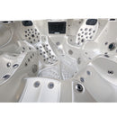 Hydrosan Garten-Whirlpool-Badewanne SPA703A, Gehäuse Weiß/Perlgrau, 230 x 230 cm