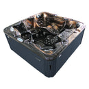 Hydrosan Garten-Whirlpool-Badewanne SPA703A Magma Gold Anthrazit Gehäuse 230x230 cm