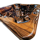 Hydrosan Garten-Whirlpool-Badewanne Spa703A Magma Gold Kaffeegehäuse 230x230 cm