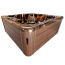 Hydrosan Garten-Whirlpool-Badewanne Spa703A Magma Gold Kaffeegehäuse 230x230 cm
