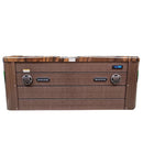 Hydrosan Garten-Whirlpool-Badewanne Spa703A Magma Gold Kaffeegehäuse 230x230 cm