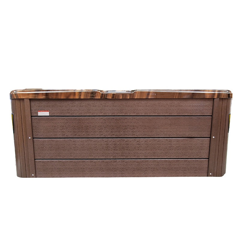 Hydrosan Garten-Whirlpool-Badewanne Spa703A Magma Gold Kaffeegehäuse 230x230 cm