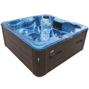 Hydrosan Garten-Whirlpool-Badewanne Spa703A Blauer Ozeanwellen-Kaffeebezug 230x230 cm