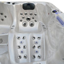 Hydrosan Garten-Whirlpool-Badewanne Spa703A Cappuccino-Kaffeebezug 230x230 cm