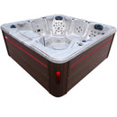 Hydrosan Garten-Whirlpool-Badewanne Spa703A Cappuccino-Kaffeebezug 230x230 cm