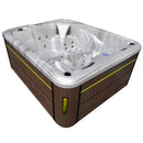 Hydrosan GARDEN JACUZZI BADEWANNE SPA705 CAPPUCCINO KAFFEEABDECKUNG 210x170 CM