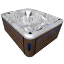 Hydrosan GARDEN JACUZZI BADEWANNE SPA705 CAPPUCCINO KAFFEEABDECKUNG 210x170 CM