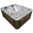 Hydrosan GARDEN JACUZZI BADEWANNE SPA705 CAPPUCCINO KAFFEEABDECKUNG 210x170 CM