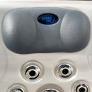 Hydrosan GARDEN JACUZZI BADEWANNE SPA705 CAPPUCCINO KAFFEEABDECKUNG 210x170 CM