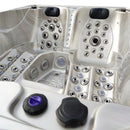Hydrosan GARDEN JACUZZI BADEWANNE SPA705 CAPPUCCINO KAFFEEABDECKUNG 210x170 CM