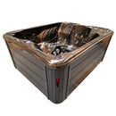 Hydrosan Garten-Whirlpool-Badewanne Spa705 Magma Gold Kaffeegehäuse 210x170 cm