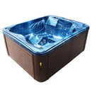 Hydrosan GARDEN JACUZZI BADEWANNE SPA705 BLAUE OZEANWELLE KAFFEEABDECKUNG 210x170 CM