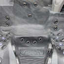 Hydrosan Garten-Whirlpool-Badewanne Spa705 Odyssey Anthrazit Gehäuse 210x170 cm
