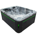 Hydrosan Garten-Whirlpool-Badewanne Spa705 Odyssey Anthrazit Gehäuse 210x170 cm