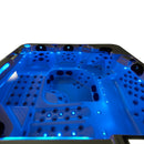 Hydrosan Garten-Whirlpool-Badewanne Spa743 Cappuccino Kaffeebezug 220x220 cm
