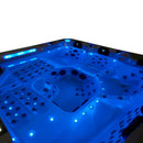 Hydrosan Garten-Whirlpool-Badewanne Spa743 Cappuccino Kaffeebezug 220x220 cm
